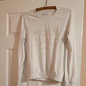 Spiritual Gangster White and Gold Sweatshirt